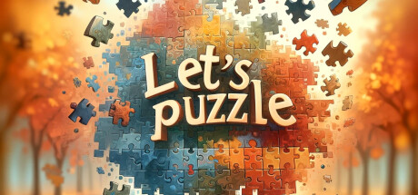 Steam header art for Let's Puzzle