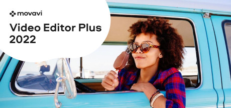 Steam header art for Movavi Video Editor Plus 2022