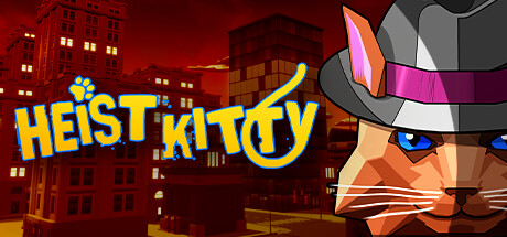 Steam header art for Heist Kitty: Multiplayer Cat Simulator Game