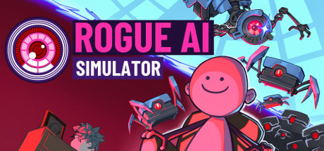 Steam header art for Rogue AI Simulator