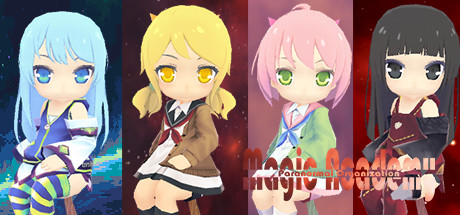 Steam header art for Paranormal Organization: Magic Academy