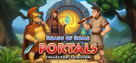 Steam header art for Roads Of Rome: Portals Collector's Edition