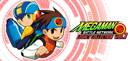 Steam header art for Mega Man Battle Network Legacy Collection Vol. 1