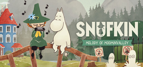 Steam header art for Snufkin: Melody of Moominvalley