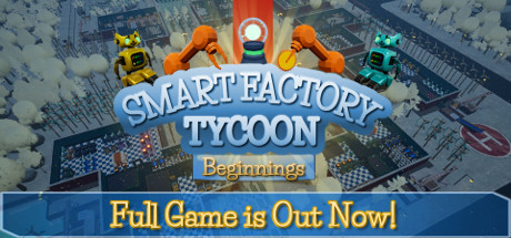 Steam header art for Smart Factory Tycoon: Beginnings