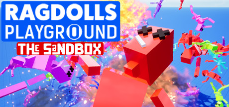 Steam header art for Ragdolls Playground: The Sandbox