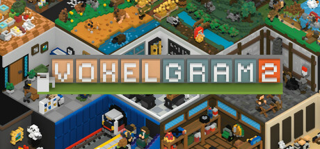 Steam header art for Voxelgram 2