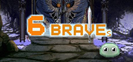 Steam header art for 🕌魔塔与6⃣勇者  (Six Braves)