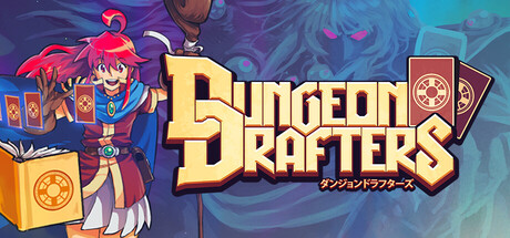 Steam header art for Dungeon Drafters