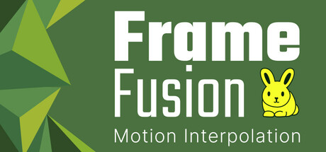 Steam header art for FrameFusion Motion Interpolation
