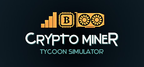 Steam header art for Crypto Miner Tycoon Simulator