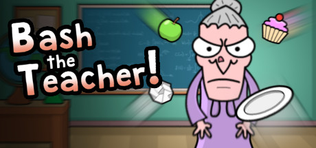 Steam header art for Bash the Teacher! - Classroom Clicker