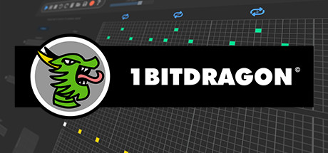 Steam header art for 1BITDRAGON