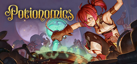 Steam header art for Potionomics