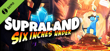 Steam header art for Supraland Six Inches Under Demo