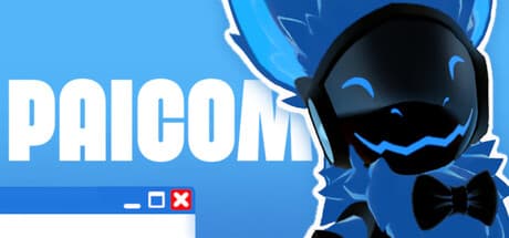 Steam header art for PAIcom (furry computer assistant)