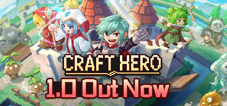 Steam header art for 沙盒勇者（Craft Hero）