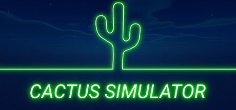 Steam header art for Cactus Simulator