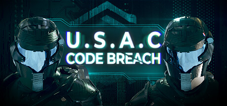 Steam header art for USAC: Code Breach