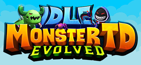 Steam header art for Idle Monster TD: Evolved