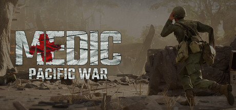 Steam header art for Medic: Pacific War Playtest