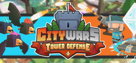 Steam header art for Citywars Tower Defense