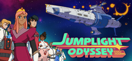 Steam header art for Jumplight Odyssey