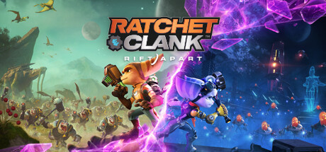 Steam header art for Ratchet & Clank: Rift Apart