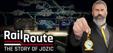 Steam header art for Rail Route: The Story of Jozic
