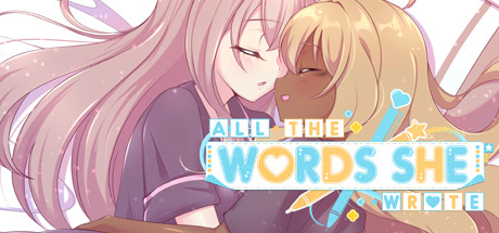 Steam header art for All the Words She Wrote