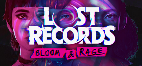 Steam header art for Lost Records: Bloom & Rage