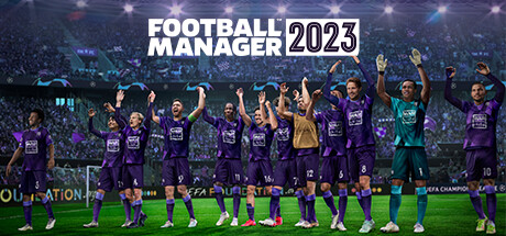 Steam header art for Football Manager 2023