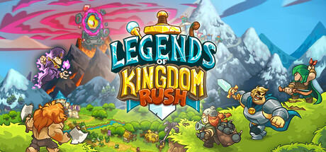 Steam header art for Legends of Kingdom Rush