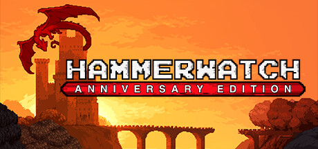 Steam header art for Hammerwatch Anniversary Edition