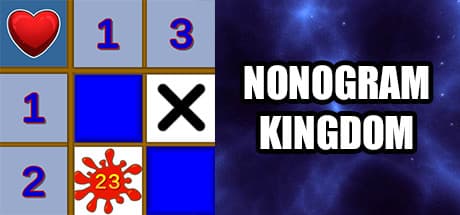 Steam header art for Nonogram Kindom