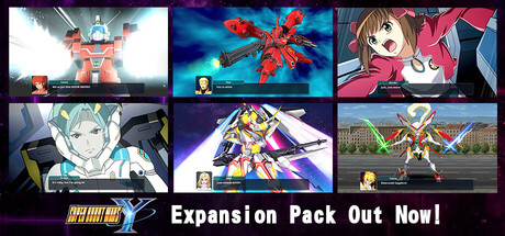 Steam header art for SUPER ROBOT WARS Y
