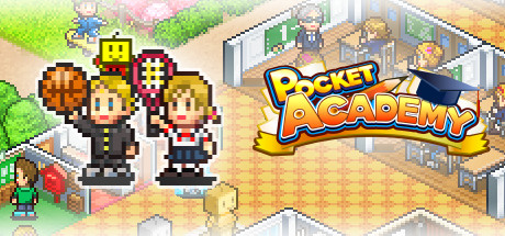 Steam header art for Pocket Academy