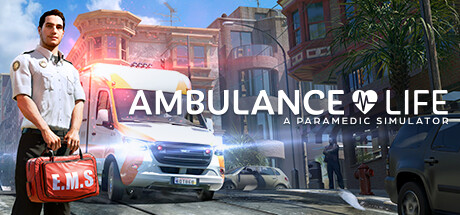 Steam header art for Ambulance Life: A Paramedic Simulator