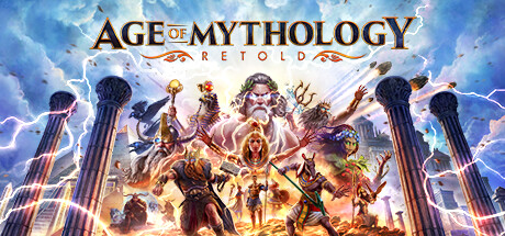 Steam header art for Age of Mythology: Retold