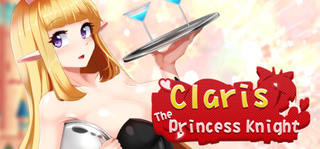 Steam header art for Claris the Princess Knight