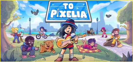 Steam header art for To Pixelia