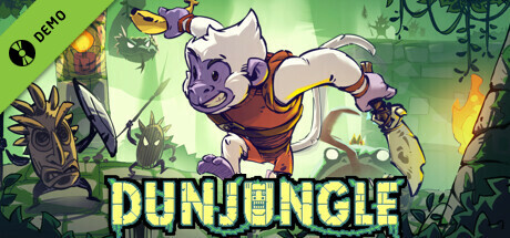 Steam header art for Dunjungle Demo