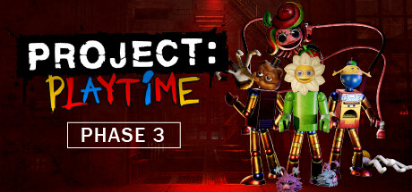 Steam header art for Project Playtime
