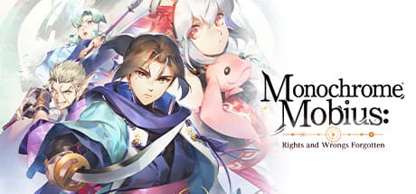 Steam header art for Monochrome Mobius: Rights and Wrongs Forgotten