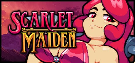 Steam header art for Scarlet Maiden