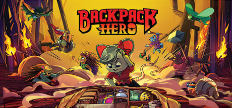 Steam header art for Backpack Hero