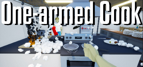 Steam header art for One-armed cook