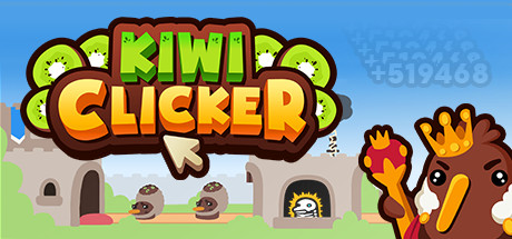 Steam header art for Kiwi Clicker - Juiced Up