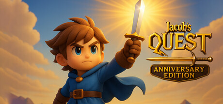 Steam header art for Jacob's Quest Anniversary Edition