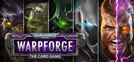 Steam header art for Warhammer 40,000: Warpforge